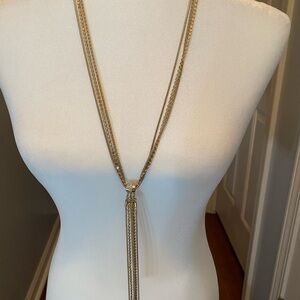 White House Black Market Elegant Gold Necklace